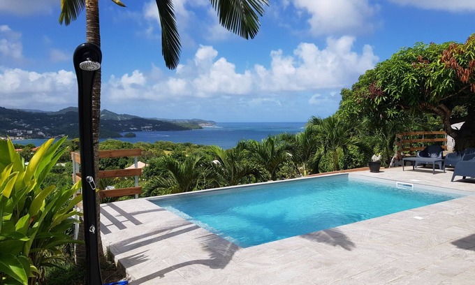 La Trinite Apartment | The villa, spacious and pleasant APPT F4. Stunning sea and countryside.
