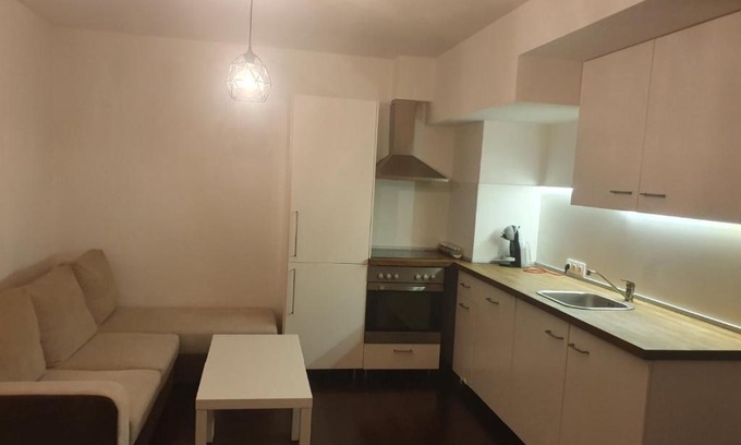 Kvartal Noviya Grad Apartment | The white apartment at the ski