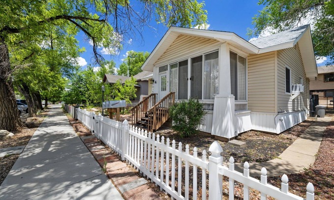 Prescott House | This charming 1919 build offers a delightful blend of historic character and modern comforts, mak.