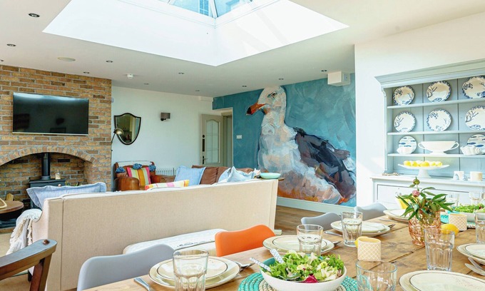 Amlwch Cottage | This family home is situated in the gorgeous village of Bull Bay on Anglesey.