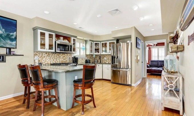Manasquan House | This home was beautiful,even better than advertised 50 feet to Beach!