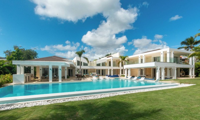 Casa de Campo Villa | . This prestigious estate, positioned majestically near the Marina and Playa Minitas,