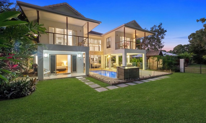 Clifton Beach House | This stunning home is located in Palm Cove. Short 5min walk to the beach.
