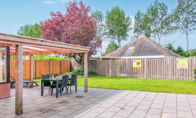 Stavenisse House | This vacation home in Zeeland is in a beautiful location near the water.