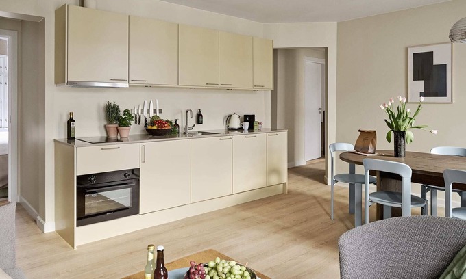 Copenhagen City Centre Apartment | Three Bedrooms, Two Bathrooms Hotel Apartment