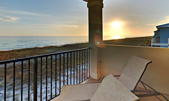 Navarre Beach House | Three Sisters | Gulf-Front in Navarre w/Stunning Views and Private Elevator