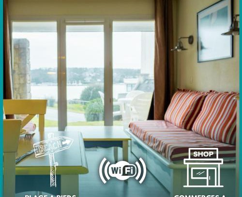 Crozon Apartment | Ti Cap - plage à pieds - Piscine