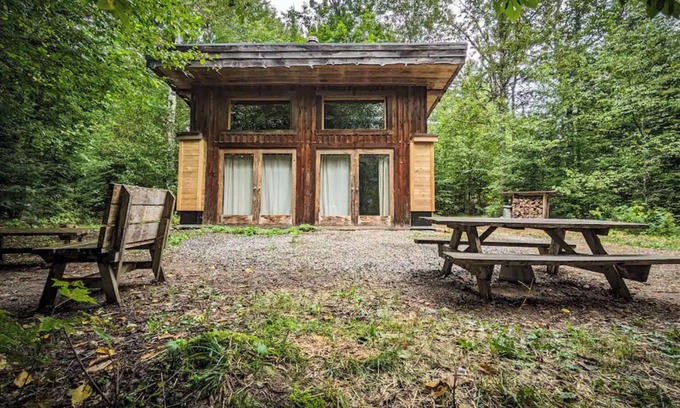 Harrington Cabin | Timber Frame Cabin at Terra Perma