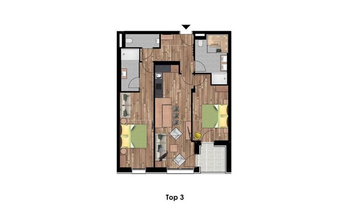 Dienten am Hochkoenig Bed & Breakfast | Top 3 Family with sauna - Wildbach Lodge Dienten
