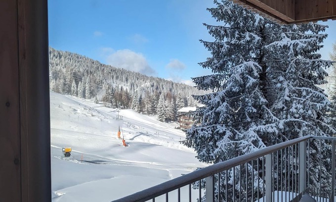Hermagor-Pressegger See Apartment | TOP 3 Piste view - Apartments Nassfeldpass
