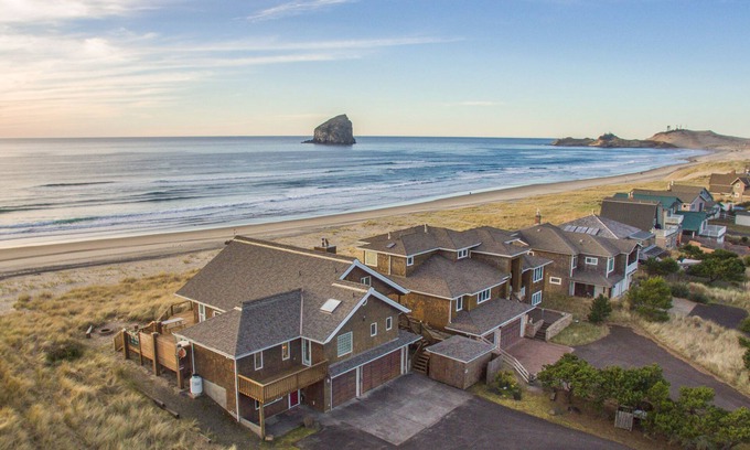 Pacific City House | Top O' the Dune #157 - Luxury oceanfront home. Amazing views & fun family room. 4000 square feet.