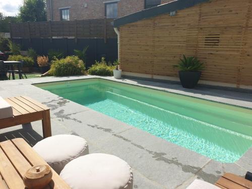 Charleville-Mezieres House | Town center Kéroussel house - 6 people - 2 Bedrooms - Swimming pool