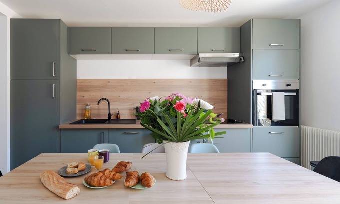 Quartier Pasteur House | Town house 5 minutes from the center of Rouen