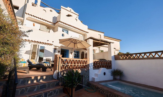Gaucin House | Townhouse With A Private Pool And Views Of The Sea, Gibraltar Rock And Morocco.