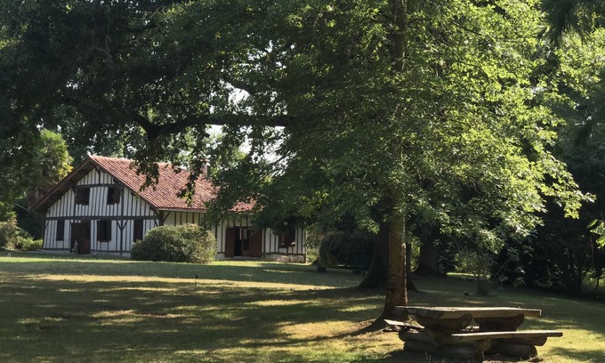 Ousse-Suzan Other | Traditional farmhouse, beautifully renovated with a pool in the forest