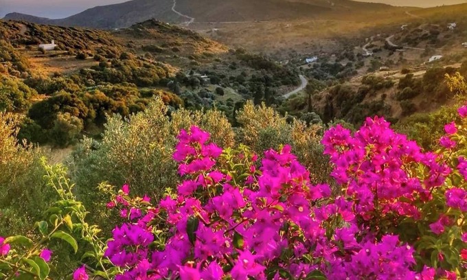 Andros Cottage | Traditional Suite -Two-Bedroom with Kitchenette - Valley, Seaview, Pool & Sunset