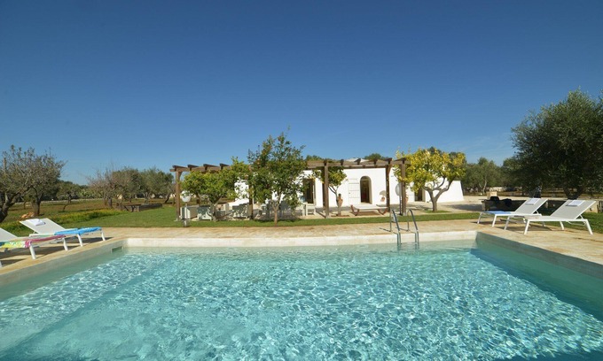 Ostuni Villa | Traditional Trullo, 3 bedrooms & large pool in Ostuni, Puglia, Italy