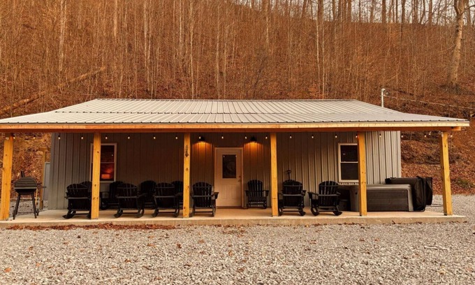 Newtown Cabin | Trailside Lodge | 10 Sec to Trail, Hot Tub + Fire Pit