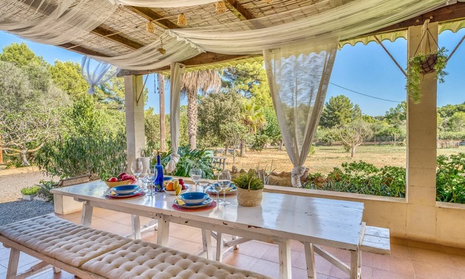 Capdepera House | Tranquil House with Terrace