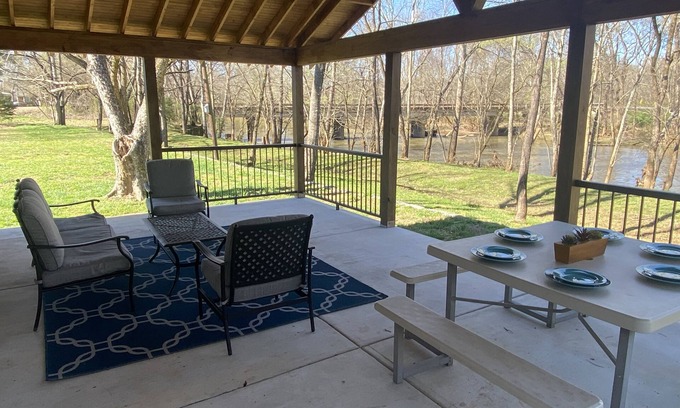 Brownsboro House | Tranquil Riverside Retreat: 10 Minutes from Downtown Huntsville