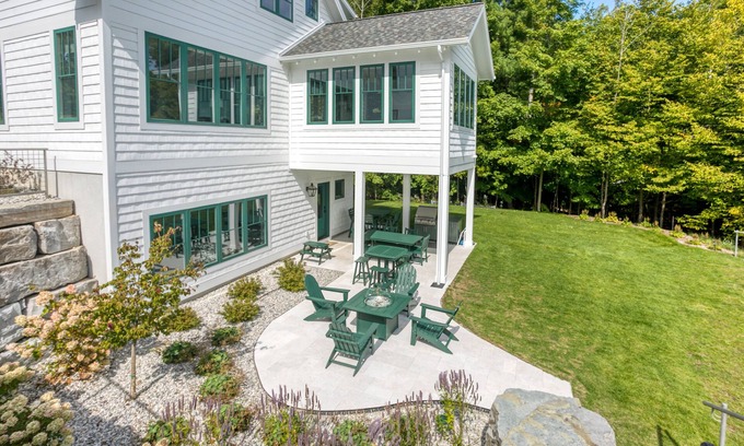 Mayfield Resort | Traverse City Lakemore Resort Side by Side Luxury Lakefront Homes on Arbutus Lk