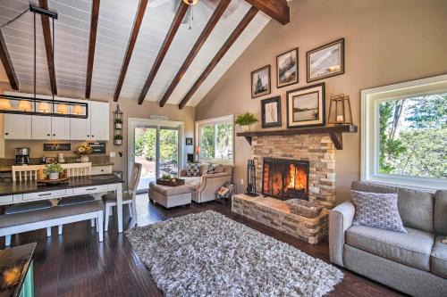 Lake Arrowhead House | Tree-Lined Twin Peaks Cottage with Custom Stream
