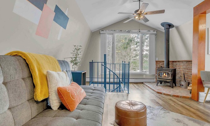 Ellicottville Ski Chalet | Treehouse Chalet, Wood Fireplace, Wraparound Porch