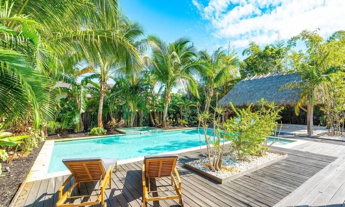 Delray Beach House | Tropical Chic Oasis in the Heart of Delray Beach