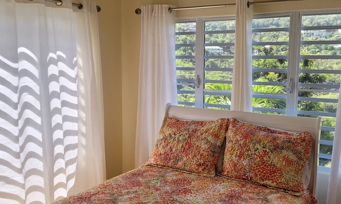 Rosendal House | Tropical Haven minutes away from Magen's Bay Beach