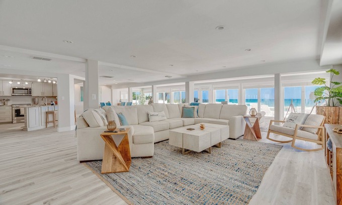 Daytona Beach Shores House | True Oceanfront Home! 7BR/5.5BA Sand Castle
