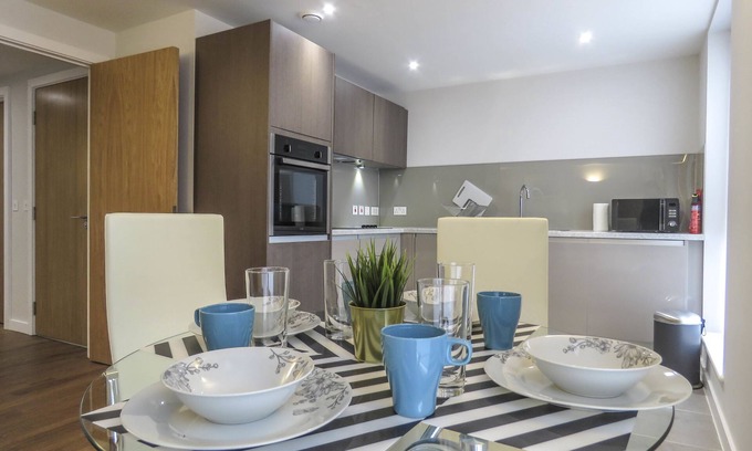 Birmingham City Centre Apartment | Tudors eSuites Birmingham Apartments with Gated Parking