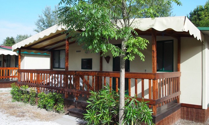 Viareggio Ski Chalet | Tuscany, Chalet by the sea, at Family Camping Paradiso, Near; Pisa, Lucca
