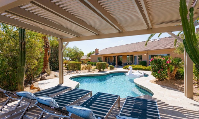 North Scottsdale House | Twin Palms - Private Pool - Walk to Ancala Golf