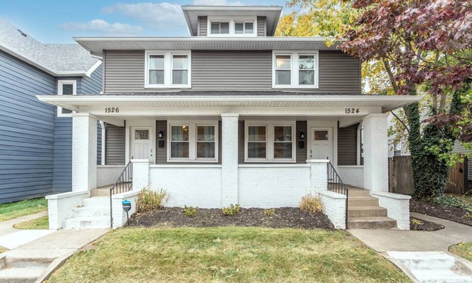 Indianapolis House | Twin Townhomes - Bates Hendricks