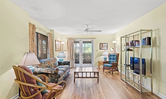 The Dunes Condo | Two Bedroom First Floor Heron Pointe only a short walk to the Beach