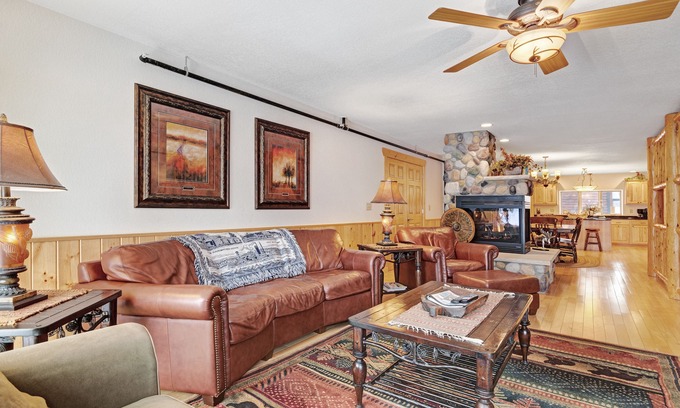 Eagle River House | Two duplex townhomes w/fireplaces, outdoor spaces, & shared boat launch/marina