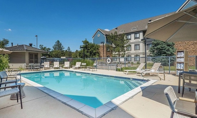 Lone Tree Hotel | Two Spacious Suites Near Park Meadows w/Pool Access | Complimentary Breakfast