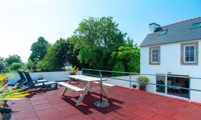 Plomodiern House | Ty Penn Ar Bed - Proche de la Plage