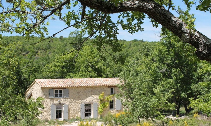 Saint-Martin-de-Castillon House | Typical Provencal stone house with pool in a quiet, secluded location
