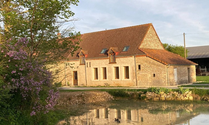 Etrechet Cottage | Typical house in Berry with fiber and private yard
