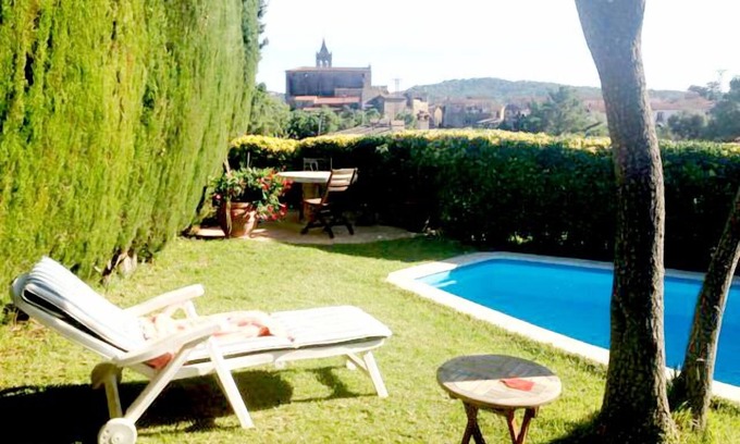 Castell-Platja d'Aro House | Typical Spanish Masia (country house) of natural stone with private garden and pool