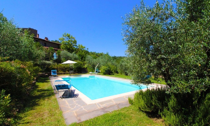 Monte San Savino Villa | Typical stone villa with private pool, situated in a quiet and secluded position, a few km from the