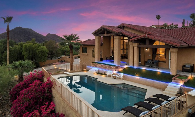 Deer Valley House | Ultra Luxury Mansion on Mountain! Unbeatable Sunset Views Overlooking Phoenix!