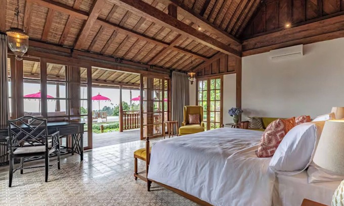 Banjar Villa | Umah Lusa - Deluxe Suite, 1 Bedroom, Balcony, Garden Viewnn
