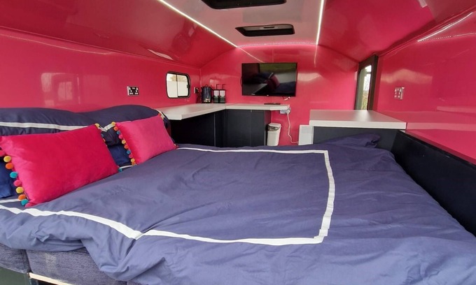 Boston Apartment | Unimog army ambulance