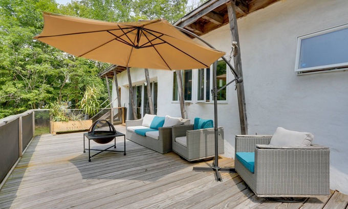Ferndale House | Unique Ferndale Retreat: Sauna, Deck & Home Gym!