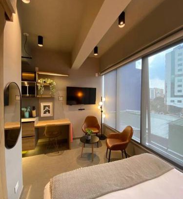 Calle 100 Apartment | Unique loft con piscina cerca a parque 93