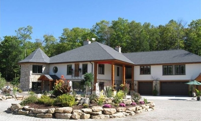 Fish Creek House | Unique Setting - Built on Quarry Bed