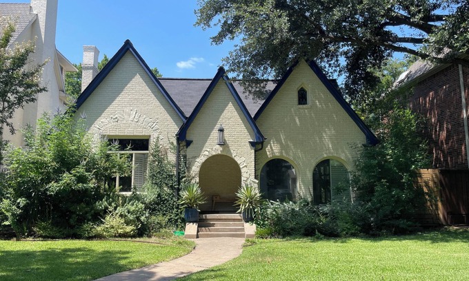 Park Cities House | University Park Tudor Home Near Snider Plaza, SMU