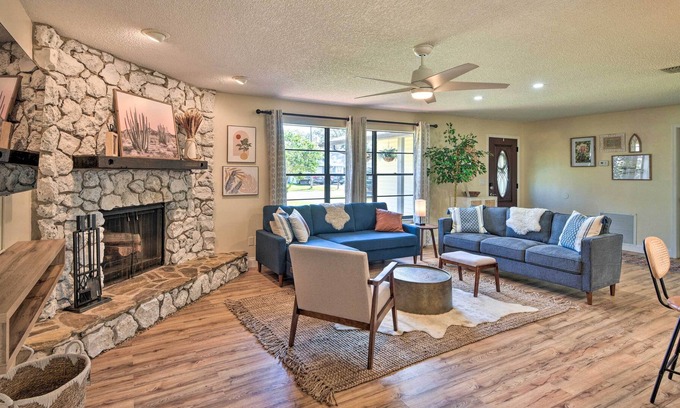 Indian Trails House | Updated Palm Coast Home, 6 Mi to Beach!